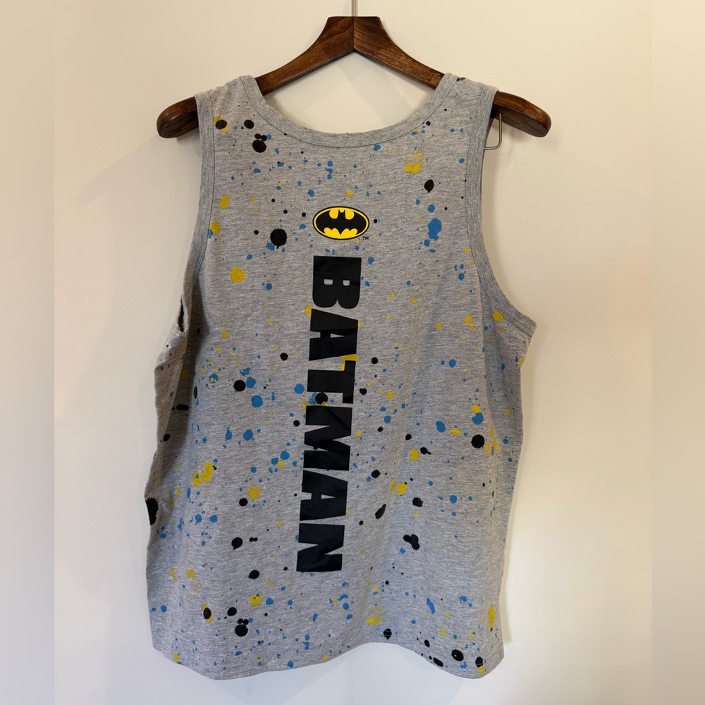 Batman Logo Tank  - Gray Black - Picture 5 of 7